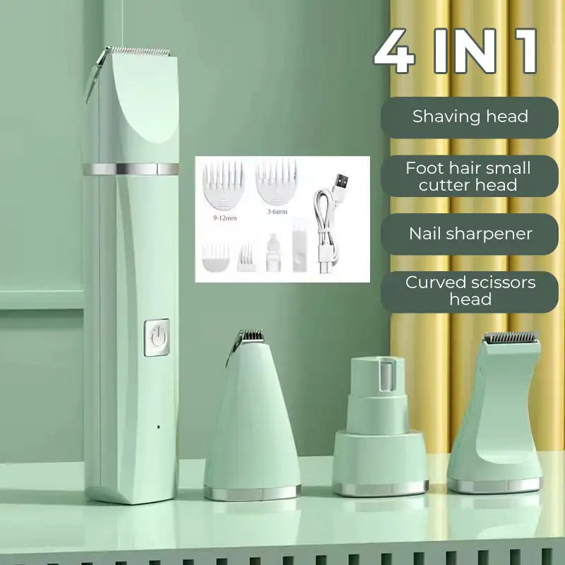 4-in-1 Pet Grooming Kit