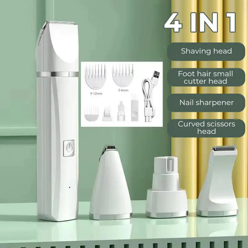 4-in-1 Pet Grooming Kit